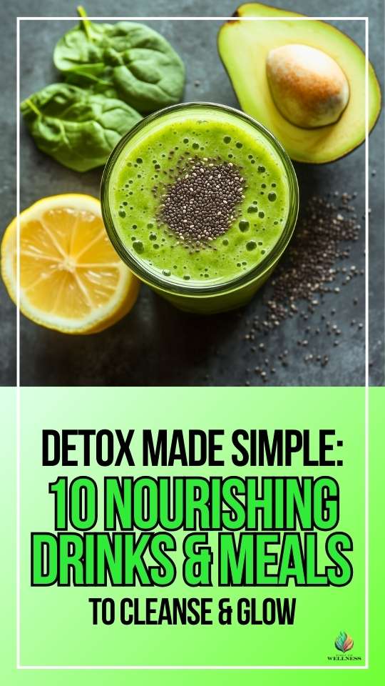 FREE Detox ebook, instant download, Detox Made Simple, 10 nourishing drinks and meals