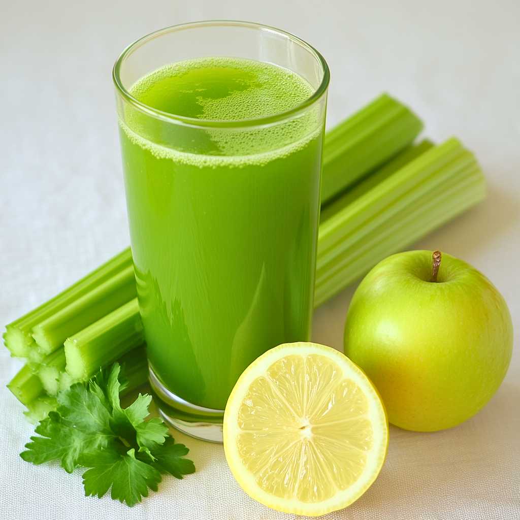 How to detox your body from toxins naturally, celery, lemon, apple
