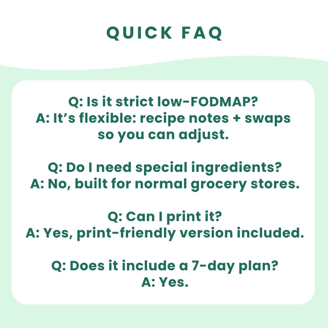 Quick FAQ